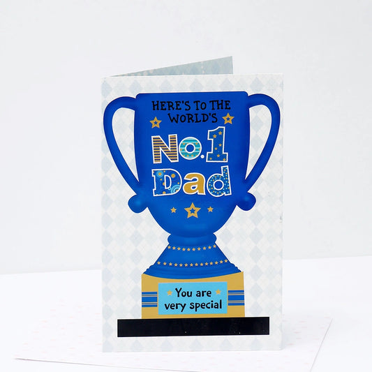 The Best Dad Ever Greeting Card