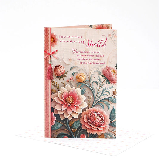 I Admire You Mother Greeting Card With Envelope
