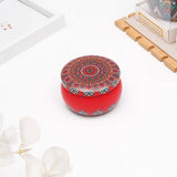 Scented Orange Multicoloured Candle Pot