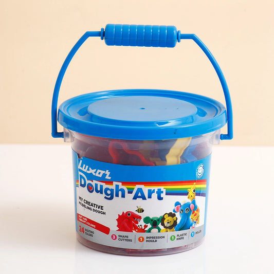 Luxor Doodles Modelling Dough Art Bucket - 360 gm