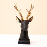 Noble Buck Deer Head Showpiece