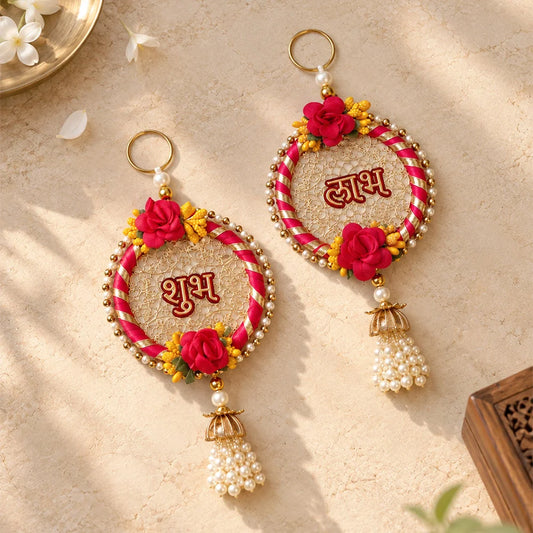 Handrafted Subh Labh Hanging