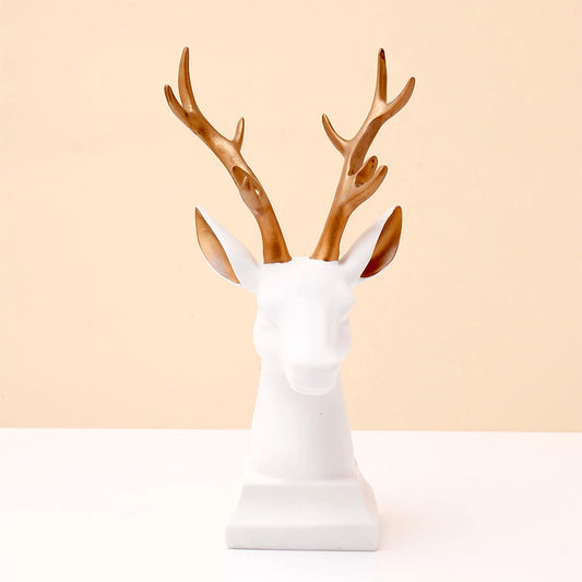 Majestic Stag Deer Head Showpiece