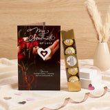 My Soulmate My Love Greeting Card With Chocolate