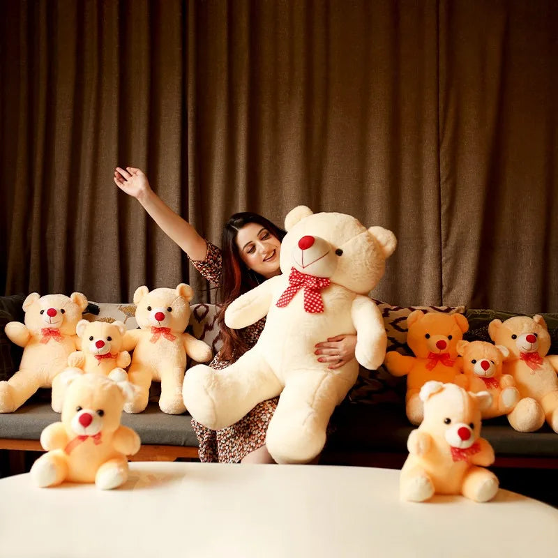 Teddies Around Her Grand Surprise