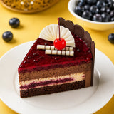 Blueberry Designer Glaze Cream Cake