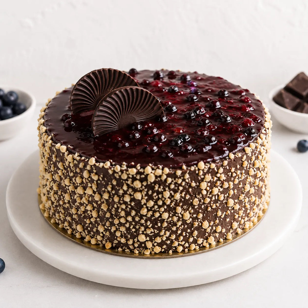 Fruit & Walnut Garden Cream Cake