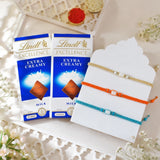 Treasured Bhai Rakhi with Lindt Extra Creamy Milk Chocolate