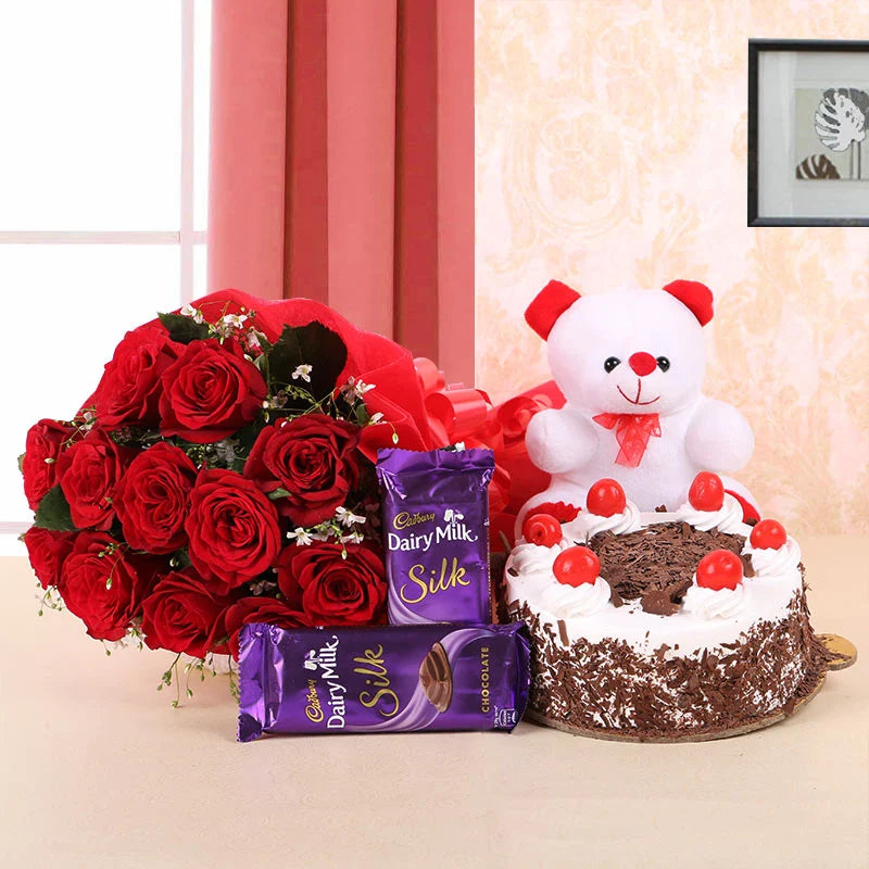 Special Day Red Roses Gift Hamper