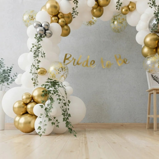 Sage Greenery Bride To Be Balloon Arch Decor