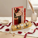 Darling You Are All I Need Greeting Card With Chocolate