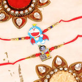 Krishna and Doremon Kids Rakhi Set of 2
