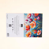 Pack of 50 Painted Tulip Greeting Card