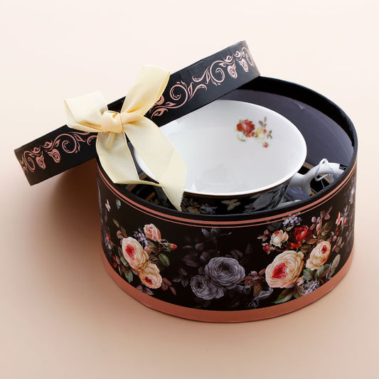 Black Vintage Tea Set