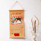 Timeless Memories Scroll - For My Wife With Lindt Chocolate