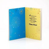 Pack Of 6 Amazing Diwali Wishes Greeting Card