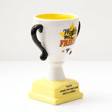 Archies World's Best Friend Trophy Shaped Mug