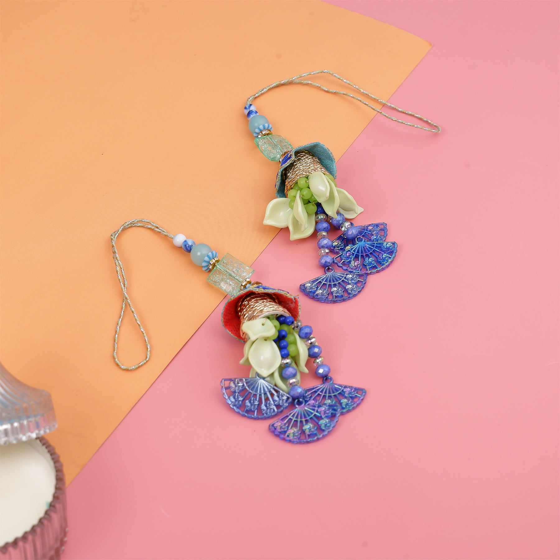 Traditional Blue Lumba Rakhi Pack of 2
