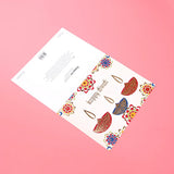 Pack of 50 Happy Diwali Diyas Rangoli Greeting Card