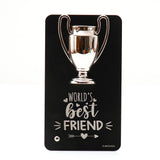 Archies World's Best Friend Trophy Plaque