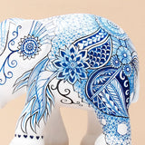 Indigo Tatto Elephant Statue | By Elephant Parade
