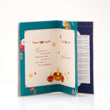 Pack Of 6 Diwali Aarti with Silver Coins Greeting Card