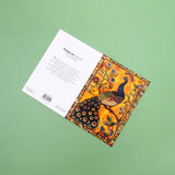 Pack of 50 Peacock Folk Art Greeting Card