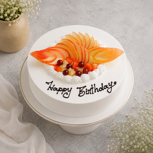 Tropical Fruit Paradise Cream Cake