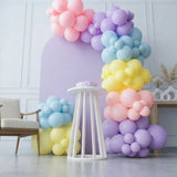 Pastel Rainbow Arch Backdrop Decor