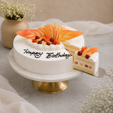 Tropical Fruit Paradise Cream Cake