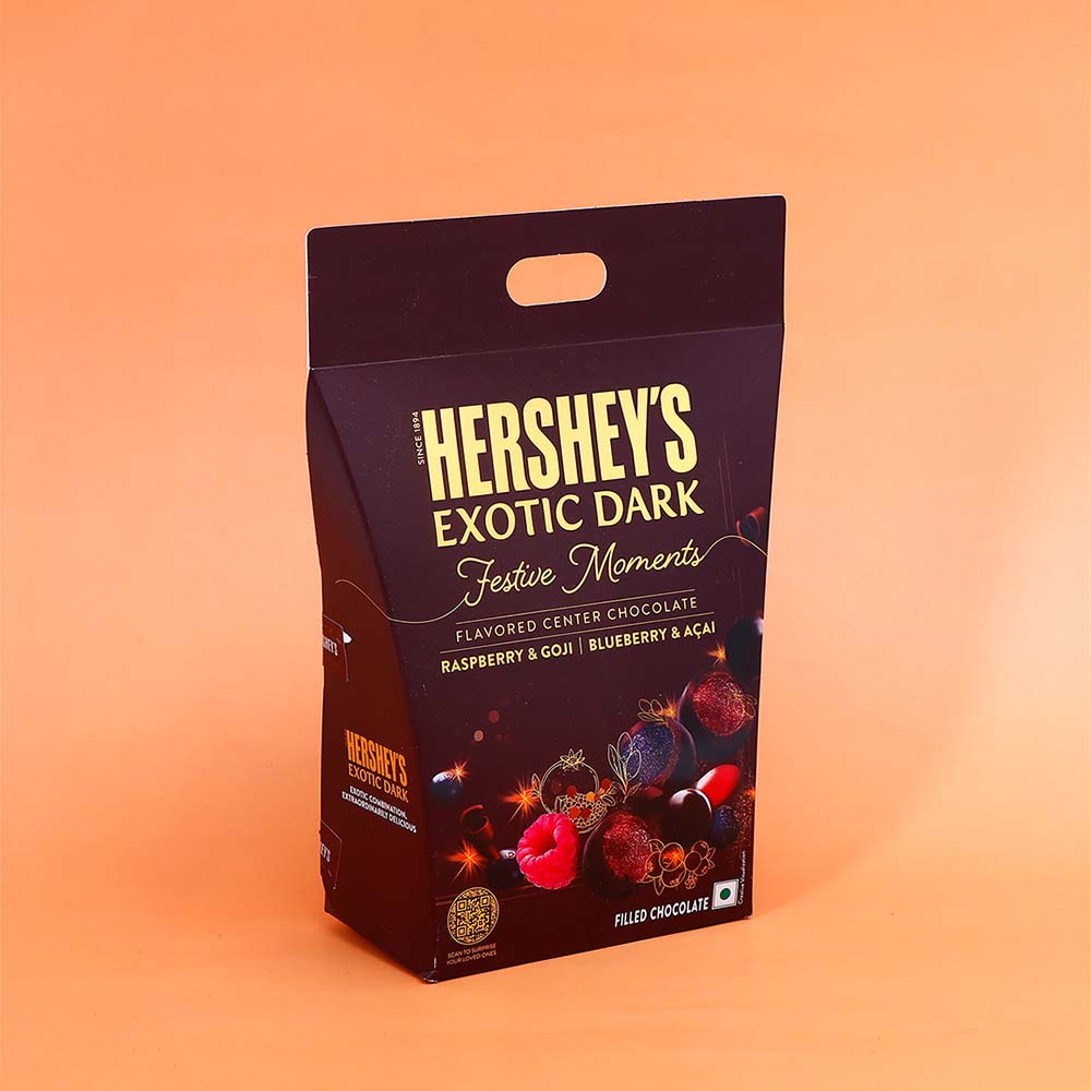 Delightful Hersheys Chocolate and Diya with Greeting Card Gift Set