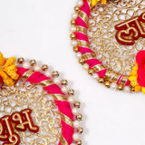 Handrafted Subh Labh Hanging