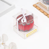 Scented Orange Multicoloured Candle Pot