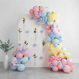 Pastel Floral Spring Balloon Arch Decor