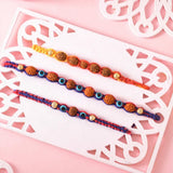 Royal Colourful Beads Rakhi Hamper
