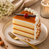 Premium Butterscotch Cherry Crown Cake