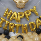 Golden Crown Curtain Birthday Wall Decor