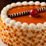 Premium Butterscotch Cherry Crown Cake