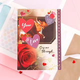 Your Love Sees Me Through Greeting Card With Chocolate