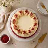 Red Velvet Temptation Eggless Cream Cake