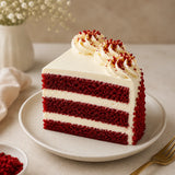Red Velvet Temptation Eggless Cream Cake