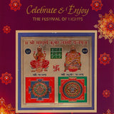 Pack Of 6 Festival Of Lights Diwali Greeting Card
