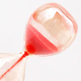 Glass Sand Timer Hourglass - Orange