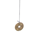 Copper Bell Wind Chime with Butterfly Charms