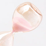 Glass Sand Timer Hourglass - Pink