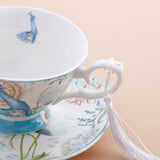 Blue Vintage Tea Set