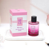 Floral Diamond Diary with GALS Perfume, Tin Candle and Bunny Keychain