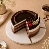 Midnight Chocolate Indulgence Cream Cake