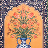 Pack of 50 Blue Vase Floral Arch Greeting Card
