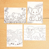 Luxor Doodles Jungle King Colouring Pen Set